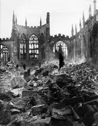 Coventry, ville martyre - crédits : Keystone/ Getty Images