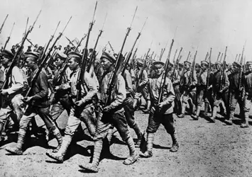 Parade de l'Armée rouge - crédits : Tow/ Slava Katamidze Collection/ Getty Images