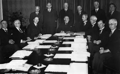 Conseil d'État irlandais du 10 janvier 1940 - crédits : Keystone/ Hulton Archive/ Getty Images