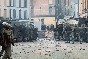 Le Dimanche sanglant (30 janvier 1972, Derry) - crédits : William L. Rukeyser/ Getty Images