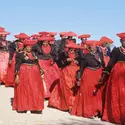 Femmes herero en costume traditionnel - crédits : Frans Lemmens/ Corbis Unreleased/ Getty Images