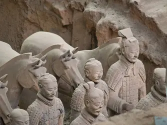 Soldats du mausolée de Qin Shi Huangdi, Chine - crédits : Jarno Gonzalez Zarraonandia/ Shutterstock 