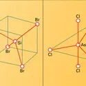 Structures d'halogénures - crédits : Encyclopædia Universalis France