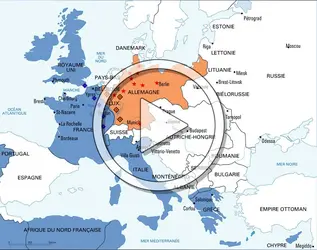 Fin de la Première Guerre mondiale - crédits : Encyclopædia Universalis France