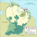 
			Guyane [France] : carte administrative
		 - crédits : Encyclopædia Universalis France