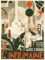 L'Inhumaine, de M. L'Herbier, 1924, affiche - crédits : Collection privée