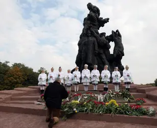 Babi Yar, près de Kiev, Ukraine - crédits : Pyotr Sivkov/ TASS/ Getty Images