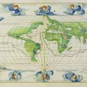 Premier tour du monde maritime, 1519-1522 - crédits : Royal Geographical Society/ Bridgeman Images