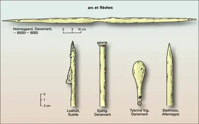 Arcs et flèches - crédits : Encyclopædia Universalis France