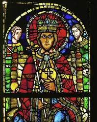 Charlemagne, Roland et Olivier, Cathédrale de Strasbourg - crédits : Erich Lessing/ AKG-images
