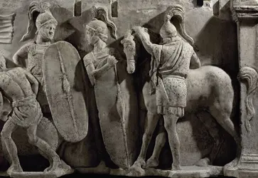 Relief de Domitius Ahenobarbus (détail) - crédits : Erich Lessing/ AKG-images