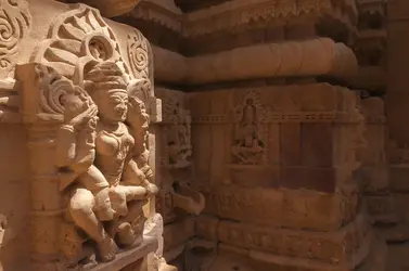 Temple jaïn de Jaisalmer (détail), Jaisalmer, Rajasthan, Inde - crédits : M. Markovic/ Shutterstock