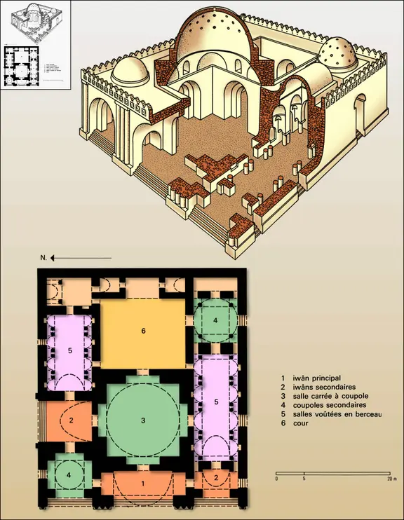 Sarwistan : palais