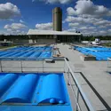 Usine de production d'eau potable, région parisienne - crédits : C. Dupont/ Lyonnaise des eaux, Groupe SUEZ