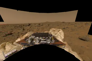 Mars Pathfinder - crédits : Courtesy NASA / Jet Propulsion Laboratory