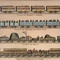 Chemin de fer Liverpool-Manchester, 1830 - crédits : AKG-images