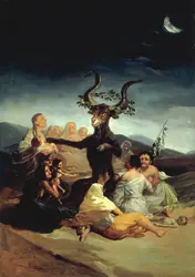 Le Sabbat des sorcières, F. Goya - crédits : Joseph Martin/ AKG-images