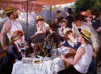 <it>Le Déjeuner des canotiers</it>, A. Renoir - crédits :  Bridgeman Images 