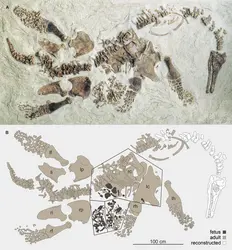 Plésiosaure - crédits : R. Cripps/ Science, 2011