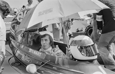 Jackie Stewart - crédits : Victor Blackman/ Daily Express/ Hulton Archive/ Getty Images