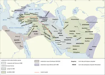 Empire perse - crédits : Encyclopædia Universalis France