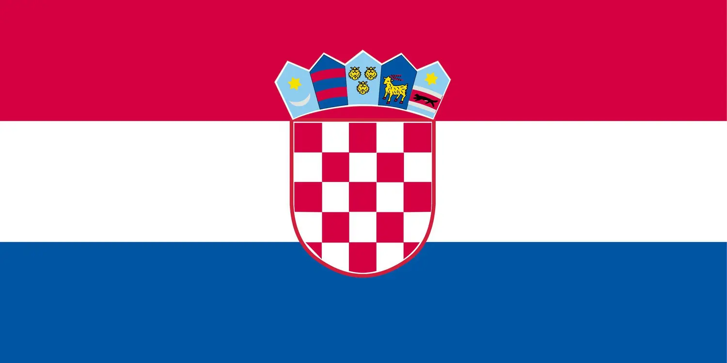 Croatie : drapeau