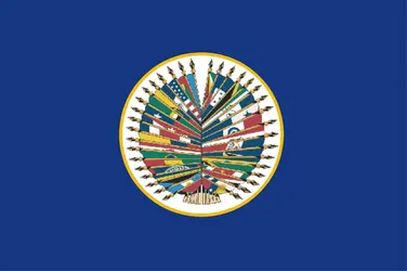 Organisation des États américains : drapeau - crédits : Encyclopædia Universalis France