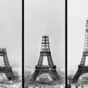 Construction de la tour Eiffel - crédits : Théophile Féau/ Henry Guttmann/ Hulton Archive/ Getty Images