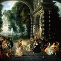 <it>Les Plaisirs du bal</it>, A. Watteau - crédits :  Bridgeman Images 