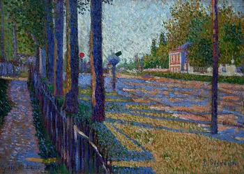 <it>L'Embranchement de Bois-Colombes</it>, P. Signac - crédits : De Agostini/ Getty Images