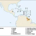 Caricom (Caribbean Community) - crédits : Encyclopædia Universalis France