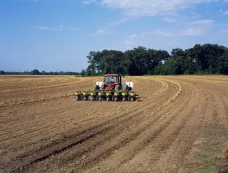 Agriculture de conservation : semis direct - crédits : D. Ferguson/ Agstockusa/ Age Fotostock