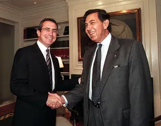 Mexique, 1997 : revers électoral pour le P.R.I. - crédits : Matias Recart/ AFP