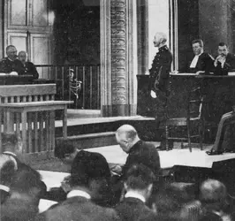 Dreyfus en cour martiale - crédits : Henry Guttmann/ Getty Images