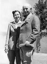 Ismet Inönü et son épouse, 1961 - crédits : Chris Ware/ Hulton Archive/ Getty Images