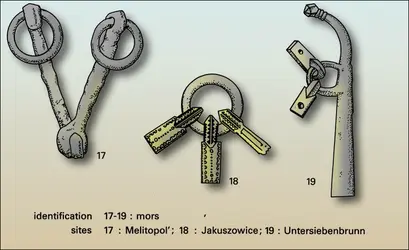 Éléments du harnachement (2) - crédits : Encyclopædia Universalis France