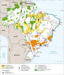 Brésil : dynamiques territoriales - crédits : Encyclopædia Universalis France