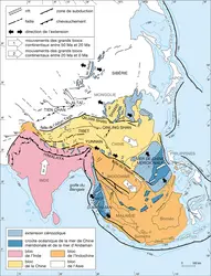 Mer de Chine méridionale et mer des Andaman ; genèse - crédits : Encyclopædia Universalis France