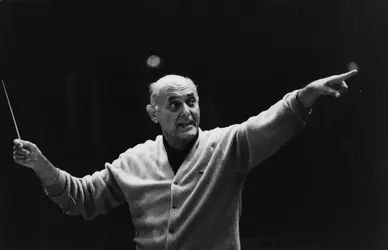 Georg Solti - crédits : Evening Standard/ Hulton Archive/ Getty Images