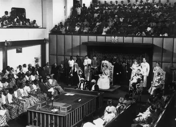 L'indépendance du Ghana (6 mars 1957) - crédits : Central Press/ Hulton Archive/ Getty Images