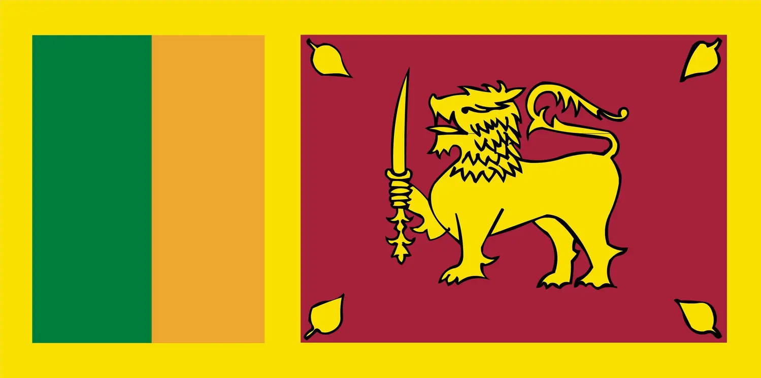 Sri Lanka : drapeau