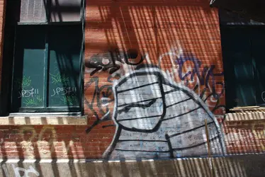 Graffiti à New York - crédits : L. Morin