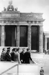 John F. Kennedy à Berlin, 1963 - crédits : Keystone/ Getty Images