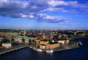 Stockholm : l'île de Riddarholmen - crédits : Lorentz Gullachsen/ The Image Bank/ Getty Images