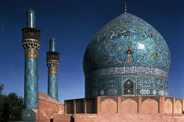 Coupole de la mosquée du Shah, Ispahan - crédits :  Bridgeman Images 