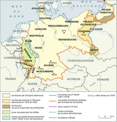 Allemagne, 1919 - crédits : Encyclopædia Universalis France