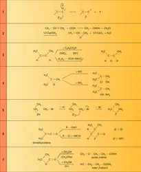 Hétérocycles à trois et quatre chaînons - crédits : Encyclopædia Universalis France