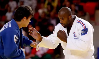 Teddy Riner, finale des Championnats du monde de judo 2015 - crédits : Maxim Shipenkov/ EPA