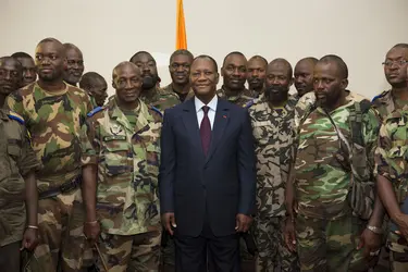 Alassane Ouattara - crédits : Patrick Robert/ Corbis/ Getty Images