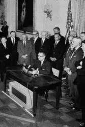 La résolution du Tonkin, 1964 - crédits : MPI/ Archive Photos/ Getty Images